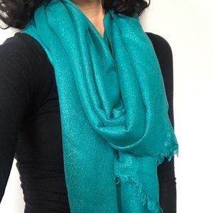 Beautiful FRAAS  blue/green scarf/wrap.